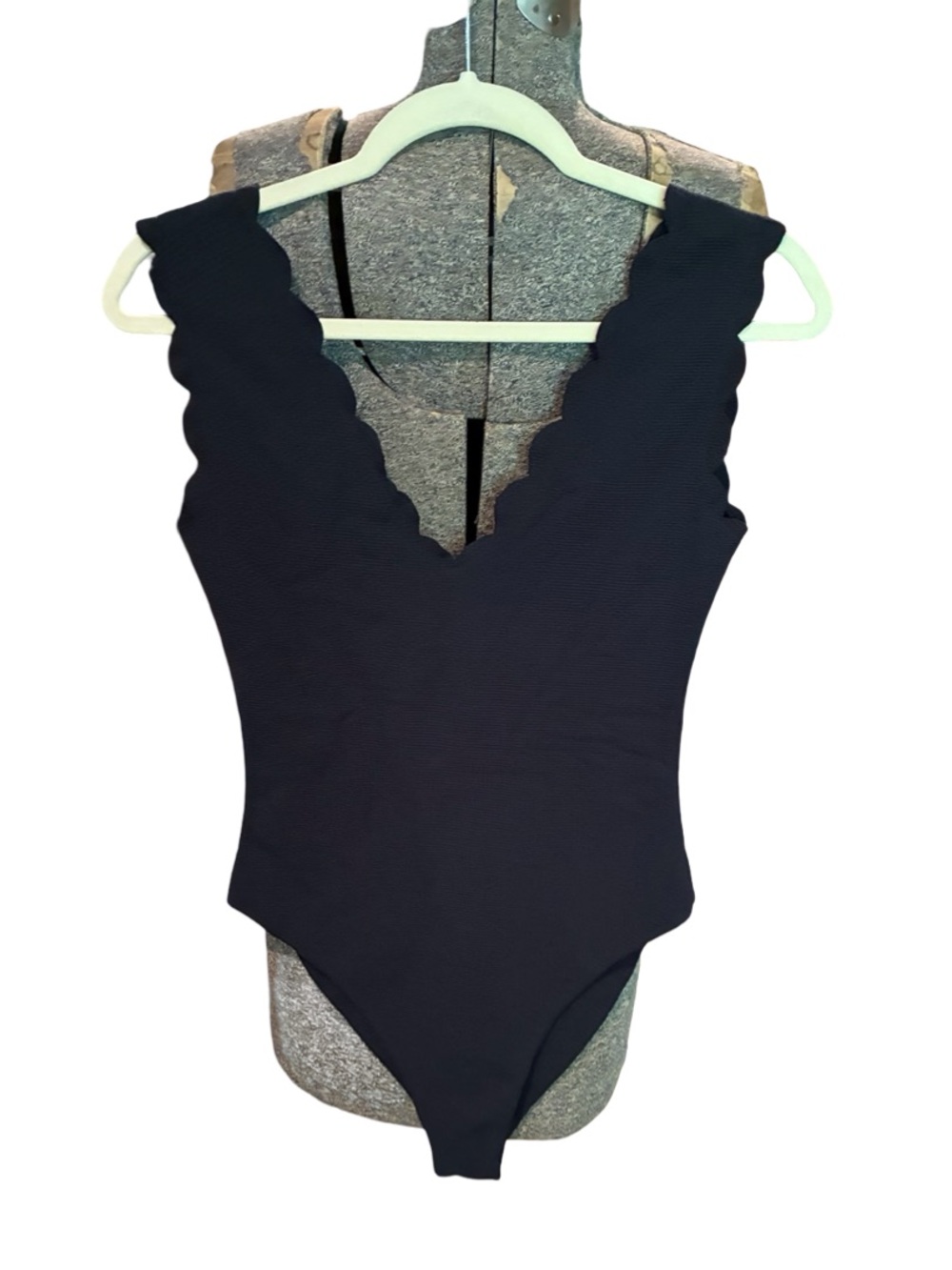 Marysia Black Scalloped One-Piece - Picture 5 of 9